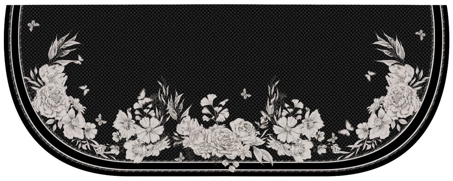 Sekuntum Shawl in Black Dahlia