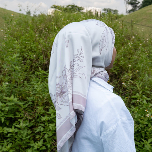 Sekuntum Bawal in Dusty Rose